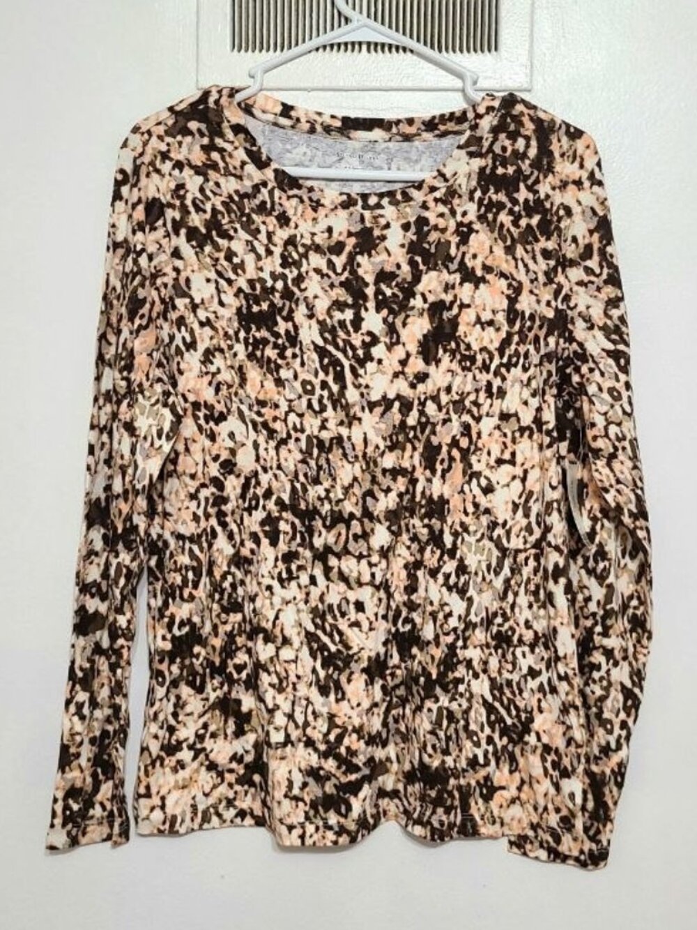 Abstract Print Long Sleeve– Size L